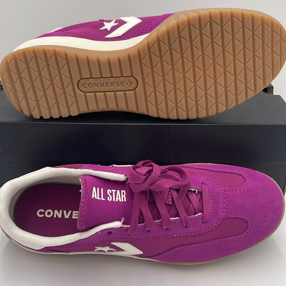 Converse Men’s RUN STAR TRAINER OX QUANTUM VIOLET/EGRET/WHITE
A13361C Sneakers - Picture 4 of 16